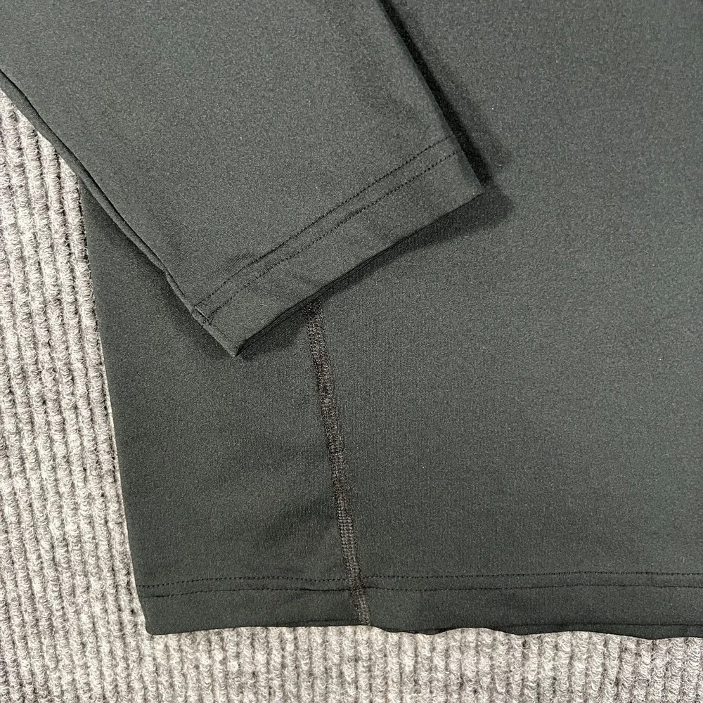 Under Armour Pullover Shirt Mens Large‎ Black Long Sleeve 1/4 Zip All Seasons